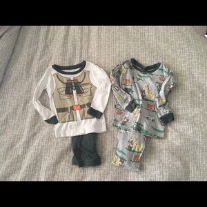 Cute Safari Carter’s 2T Pj bundle